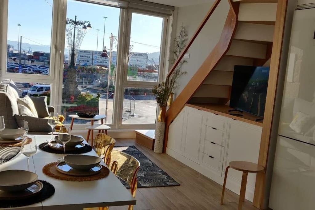 Apartamento Almuina Marin Luaran gambar