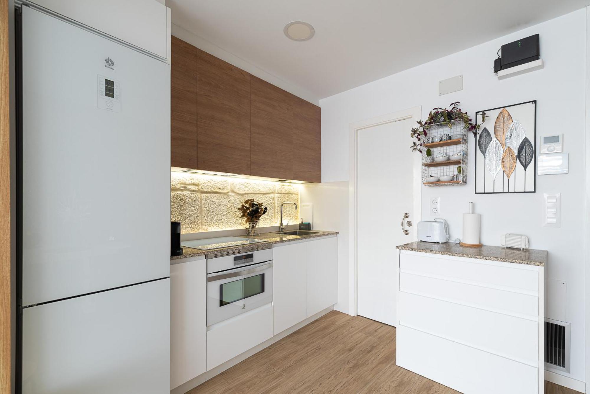 Apartamento Almuina Marin Luaran gambar