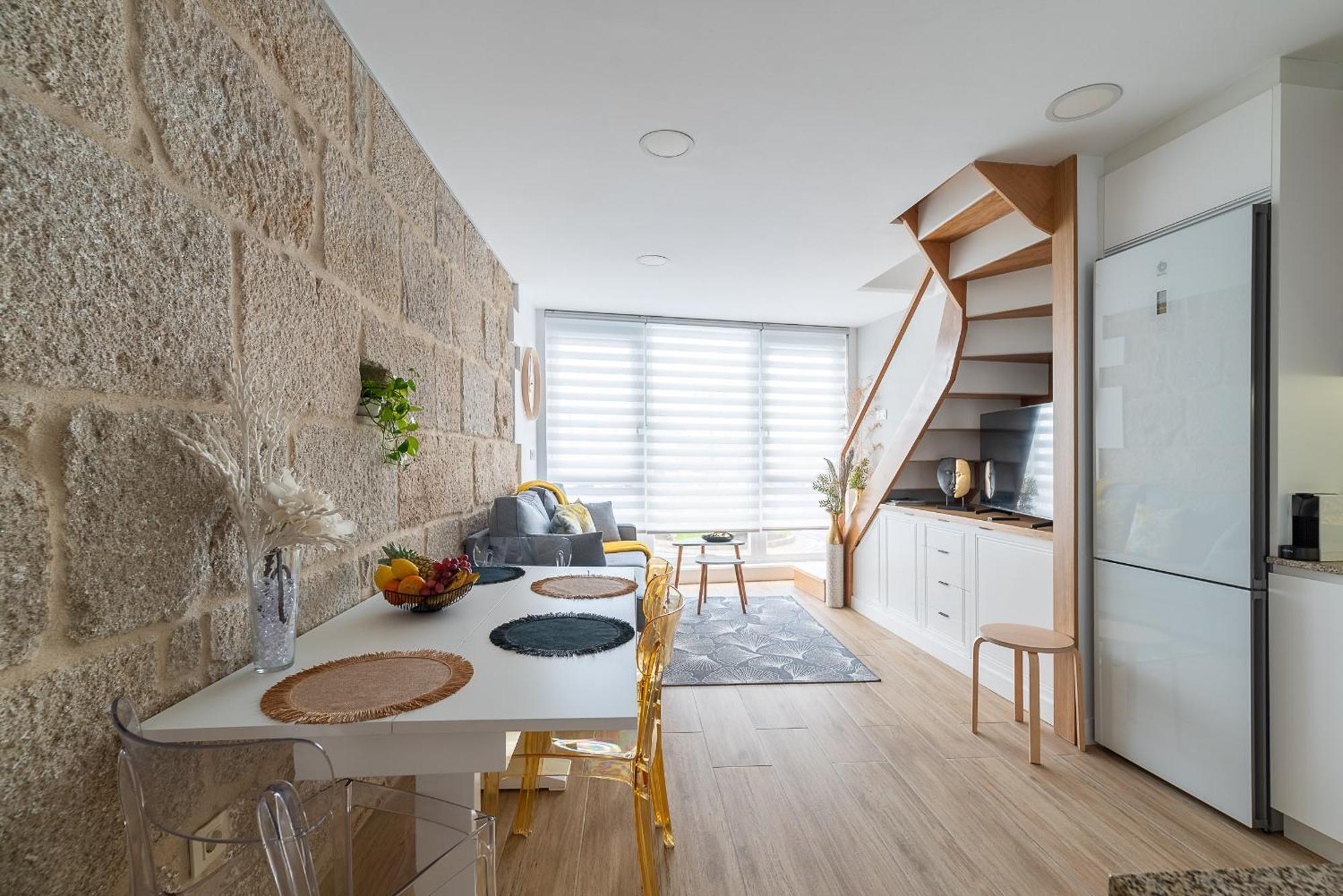 Apartamento Almuina Marin Luaran gambar